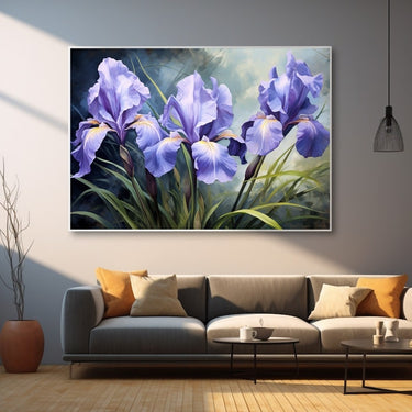 Iris Canvas Art